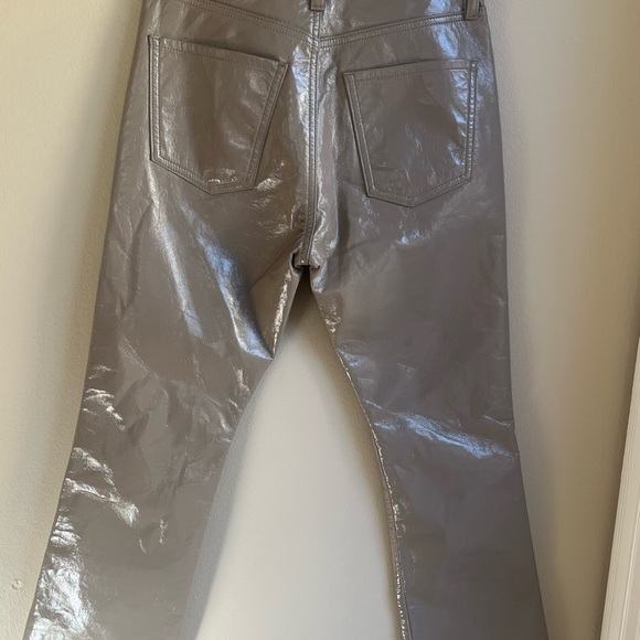 Citizens of Humanity's high-waisted Isola pants NEW Retail $448 patent leather - Picture 6 of 12